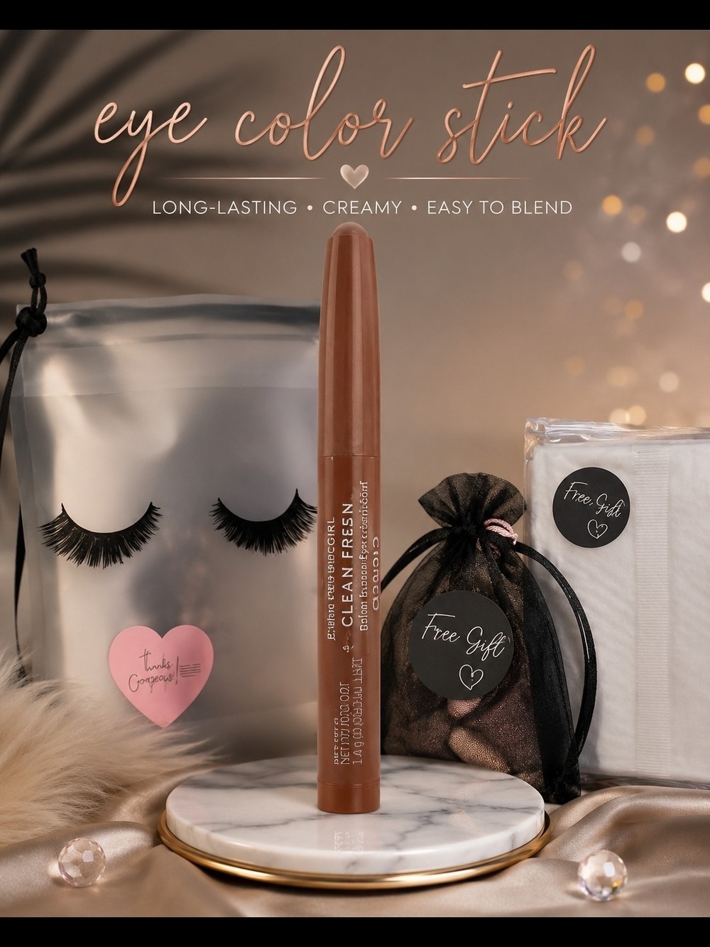 COVERGIRL Eye Color Stick Warm Brown Cream Shadow